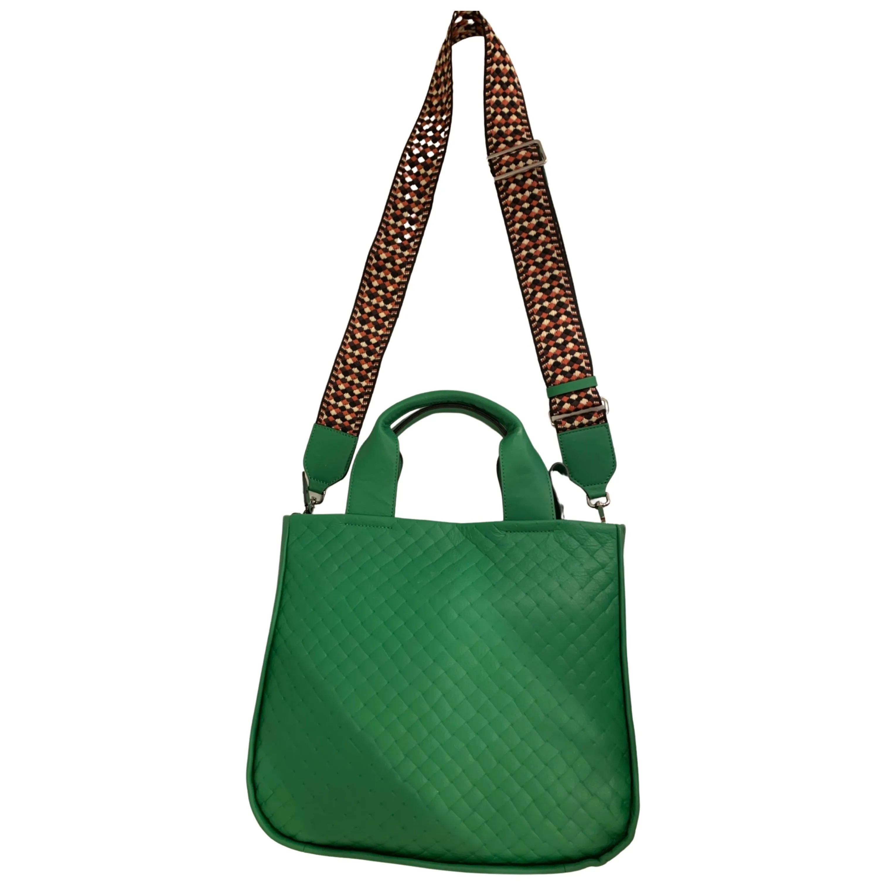 3273733  Green Leather Purse