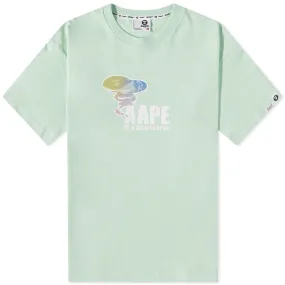 AAPE & Peace Smoke T-ShirtLight Green