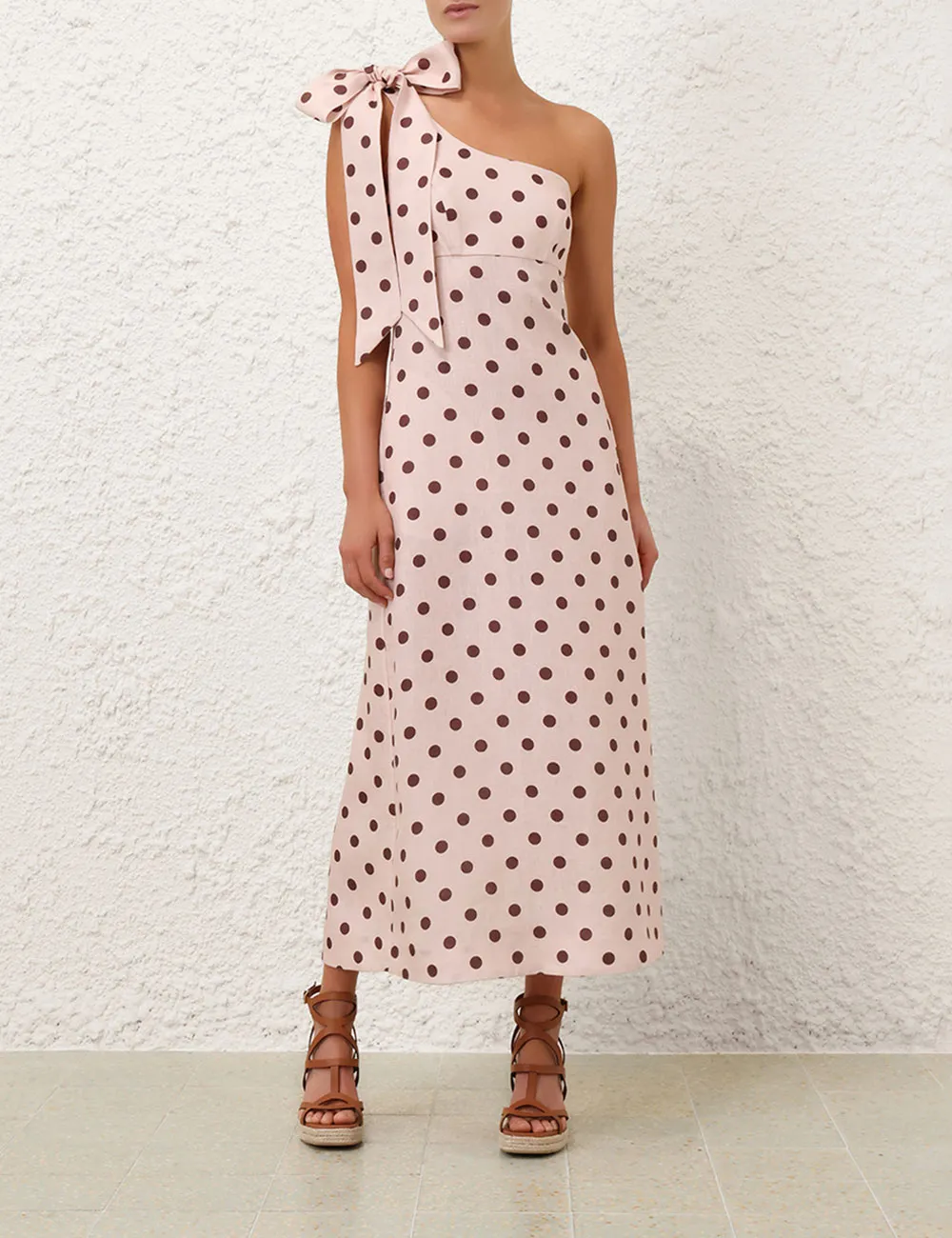 Acacia One Shoulder Midi Dress