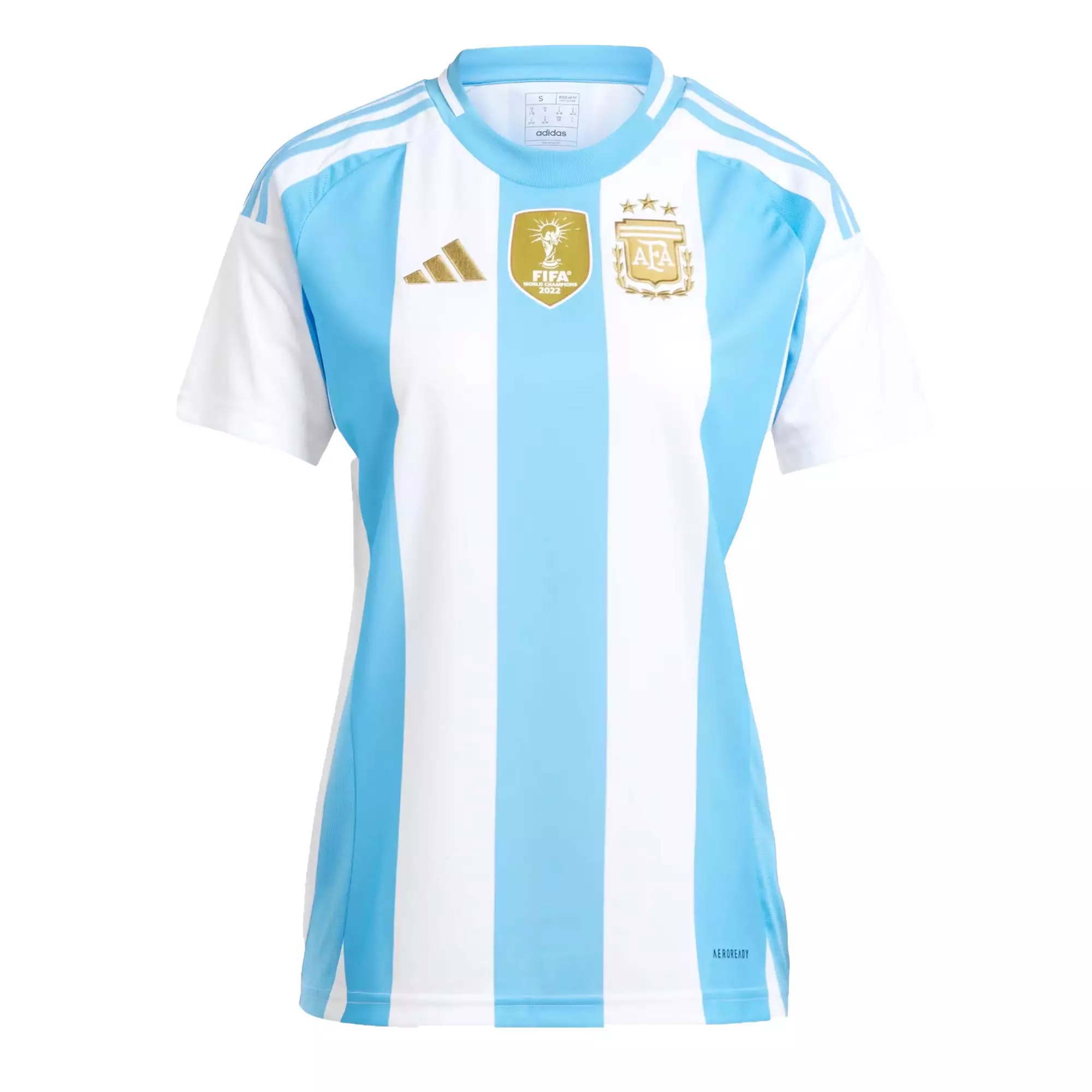 adidas Women's Argentina 2024/25 Home Jersey White/Blue Burst