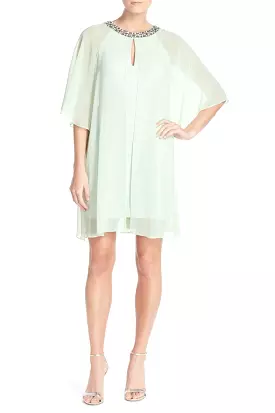 Adrianna Papell - Chiffon Overlay Tent Dress 12261960