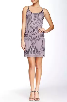 Adrianna Papell - Geometric Sheath Dress 41906220