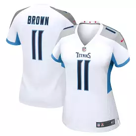 AJ Brown Tennessee Titans Nike Women's Game Jersey - White