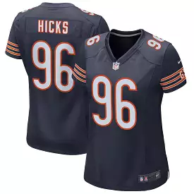 Akiem Hicks Chicago Bears Nike Women's Game Jersey - Navy