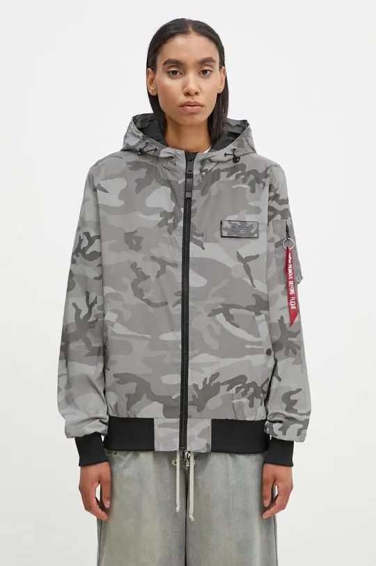 Alpha Industries jacket gray color