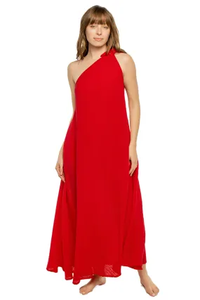 Asymmetrical Maxi Dress