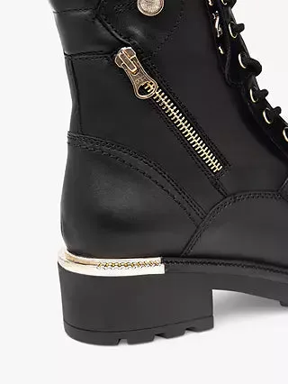 BLACK AND GOLD BOOT - NEROGIARDINI