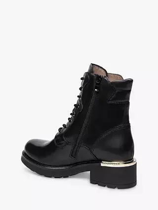 BLACK AND GOLD BOOT - NEROGIARDINI