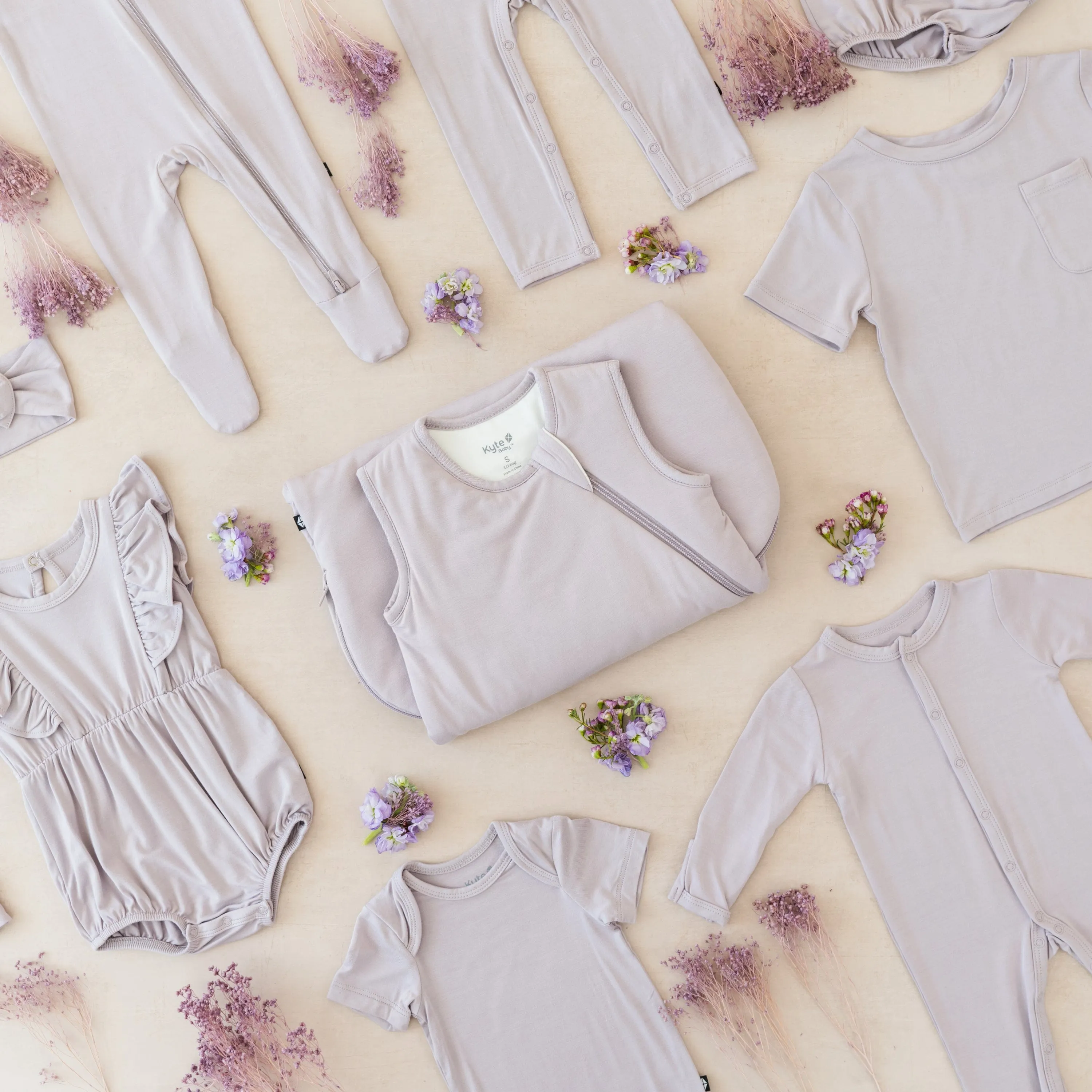 Bubble Romper in Wisteria