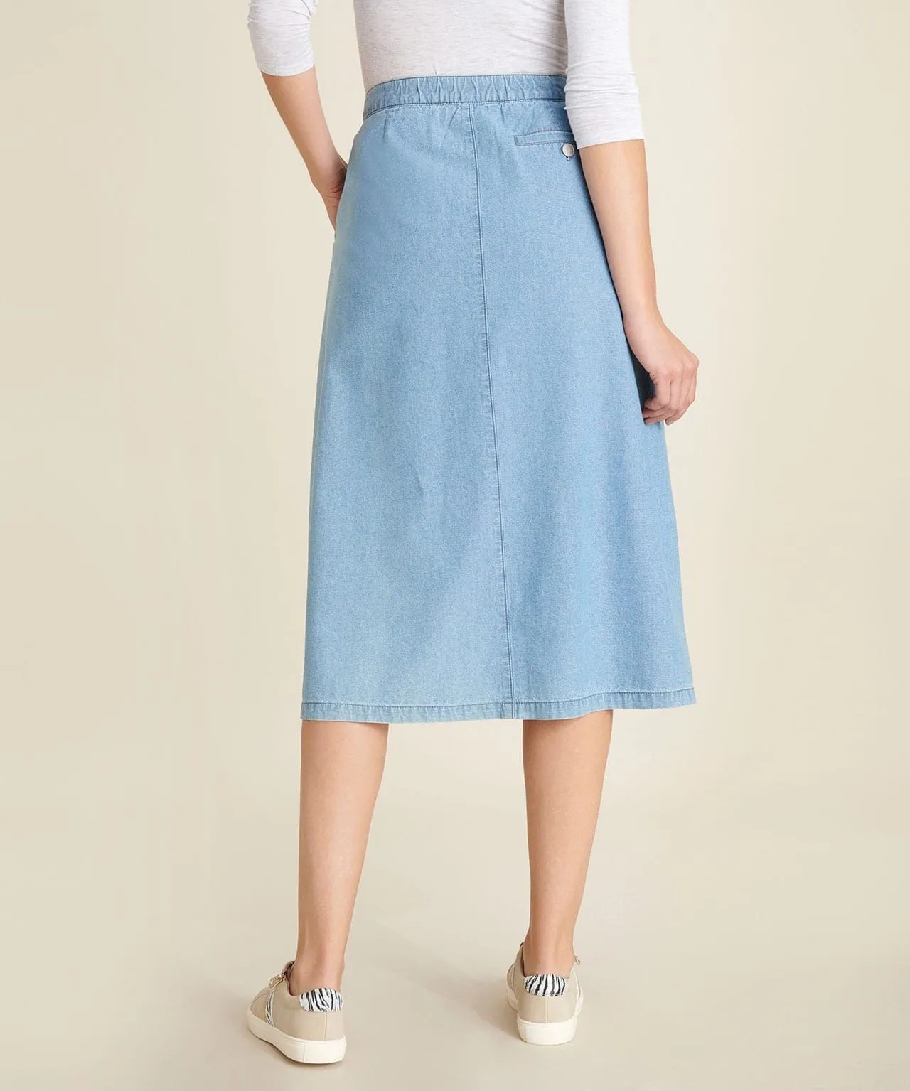 Button-through Skirt