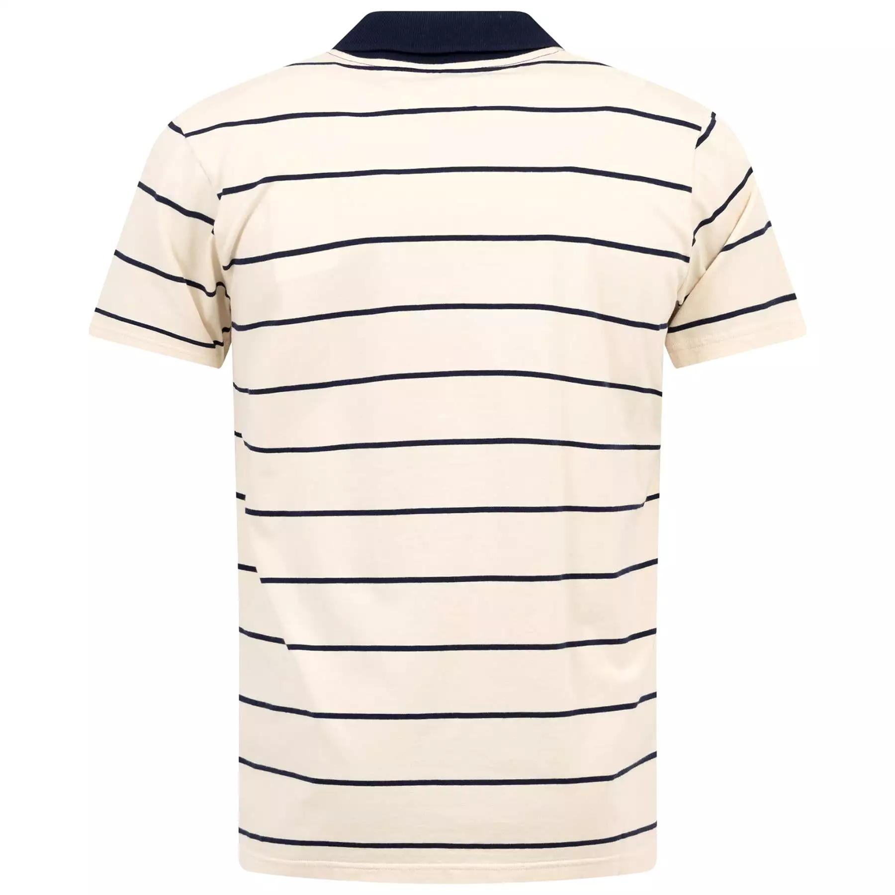 Capri Collar Cotton Jersey Stripe Polo Natural - SS24