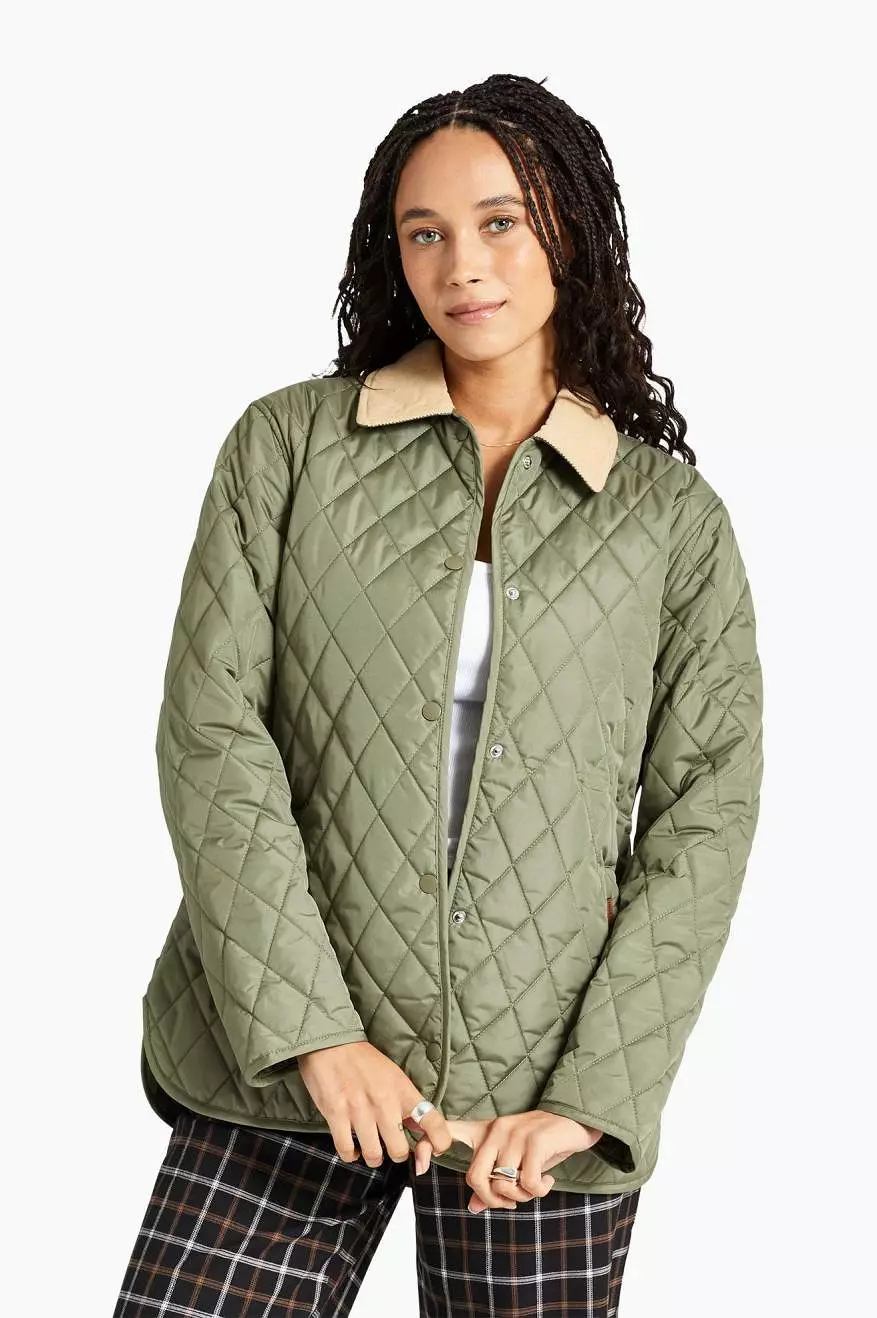 Cass Womens Jacket - Olive Surplus