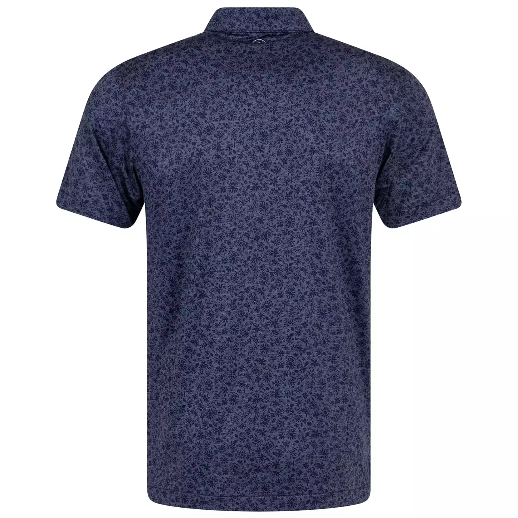 Cayucos Floral Performance Jersey Polo Navy - AW23