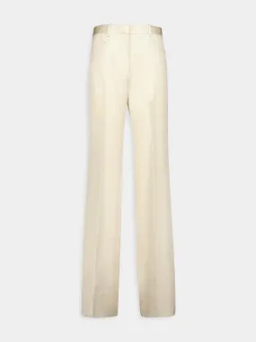 Champagne Tailored Boot Cut Pants