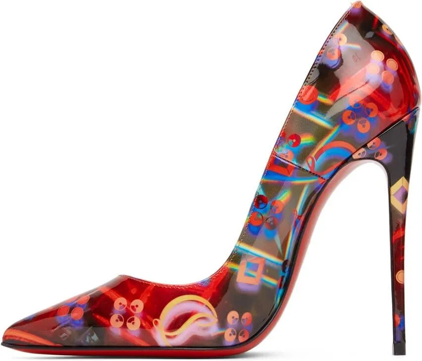 Christian Louboutin Multicolor So Kate 120mm Heels