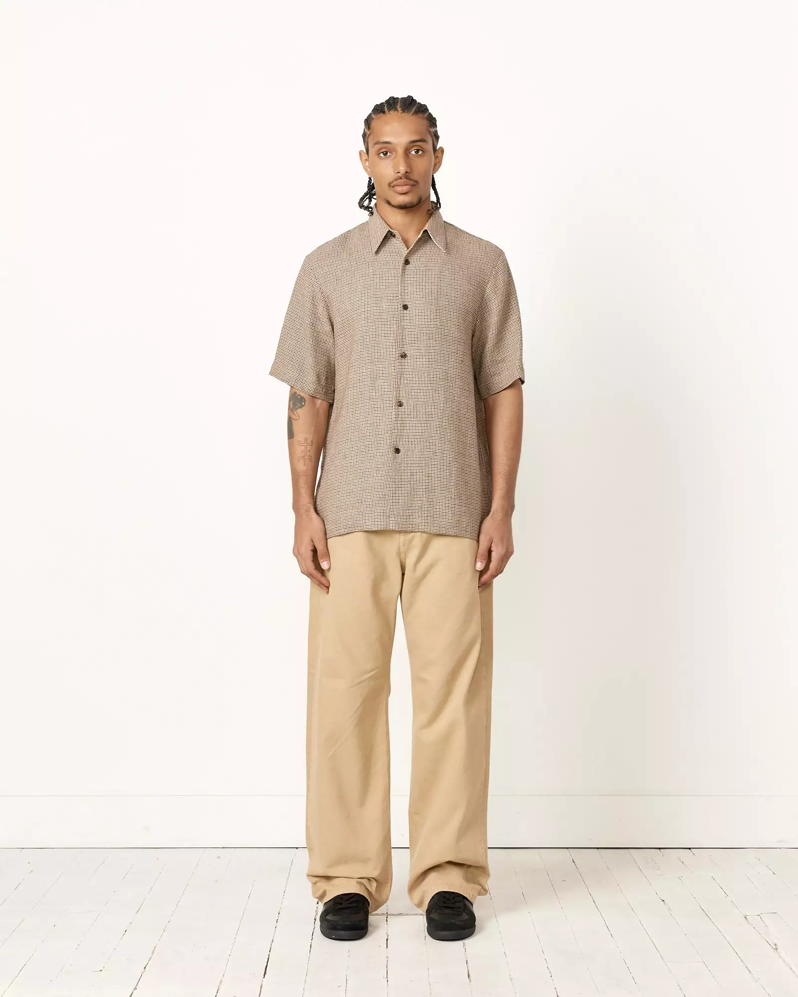 Clasen Shirt in Camel