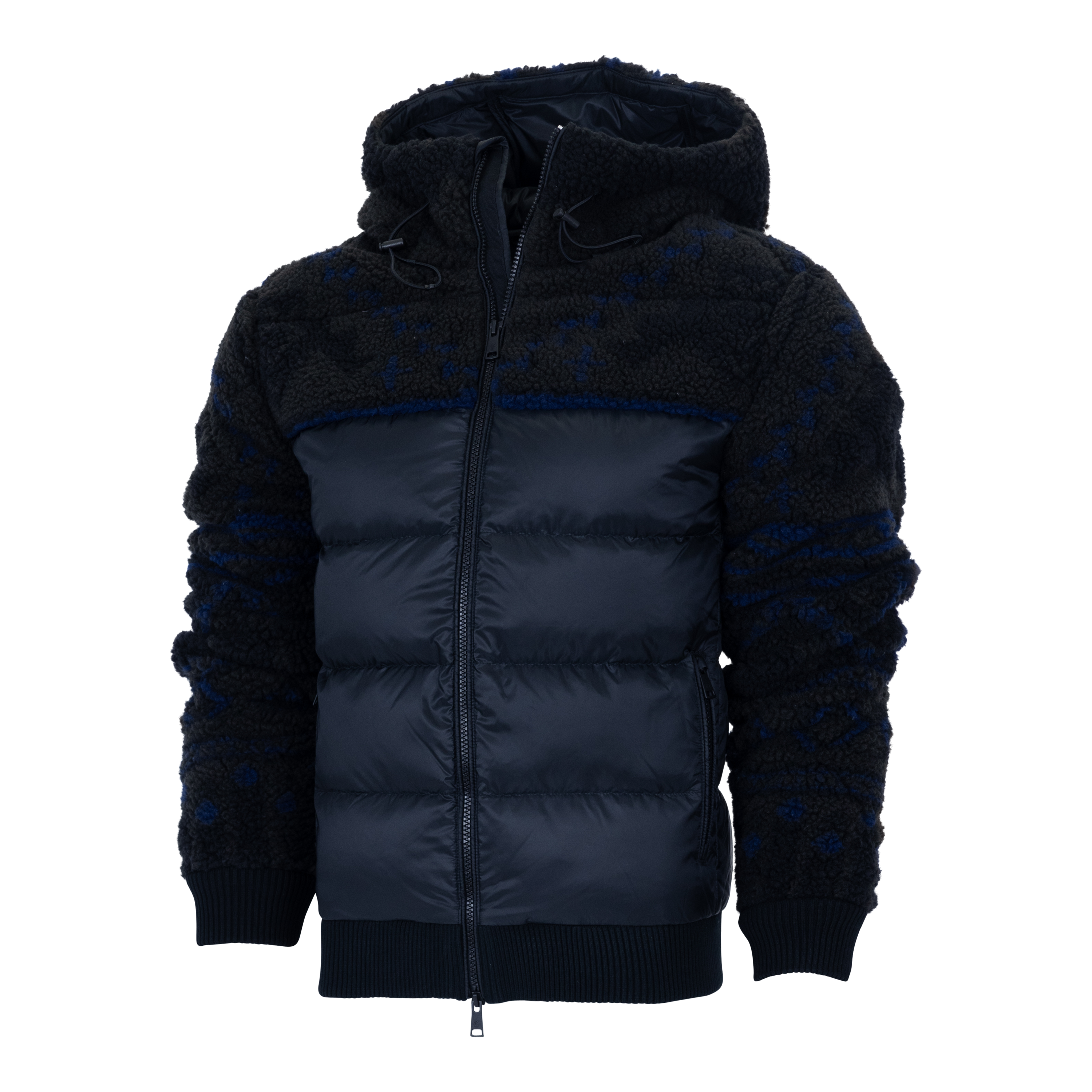 Cody Sherpa Hybrid Hooded Jacket