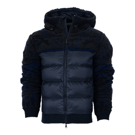 Cody Sherpa Hybrid Hooded Jacket