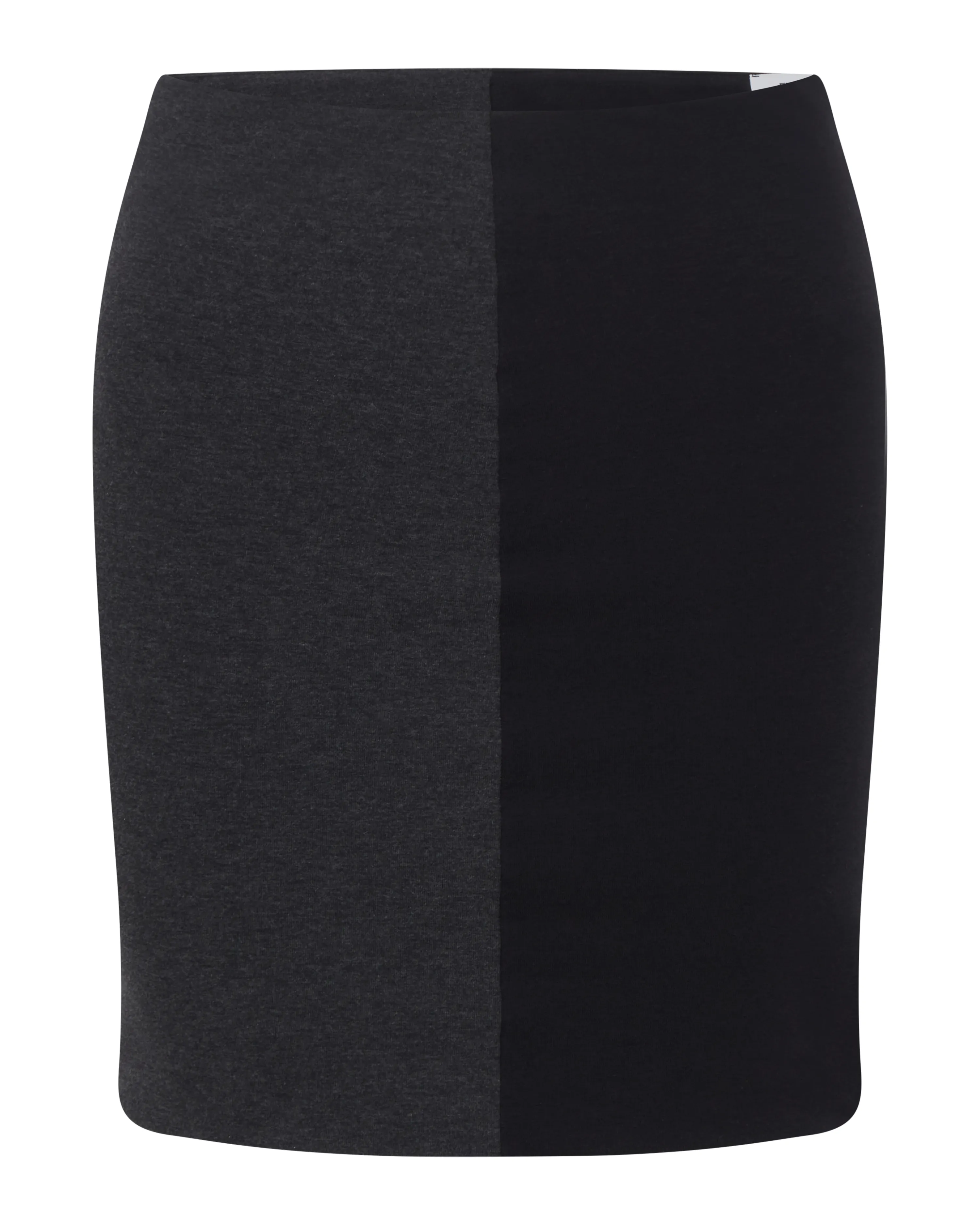 Convertible Skirt Top | Grey Melange / Black