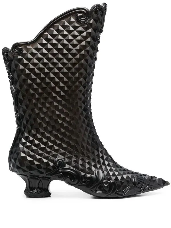 Court Boot - All Black