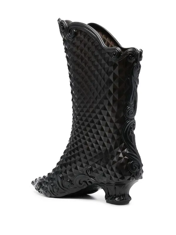 Court Boot - All Black