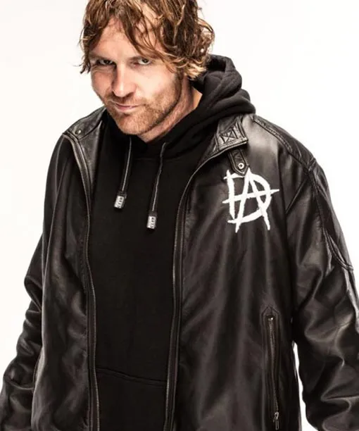 Dean Ambrose WWE Jacket - WWE Mens Leather Jacket