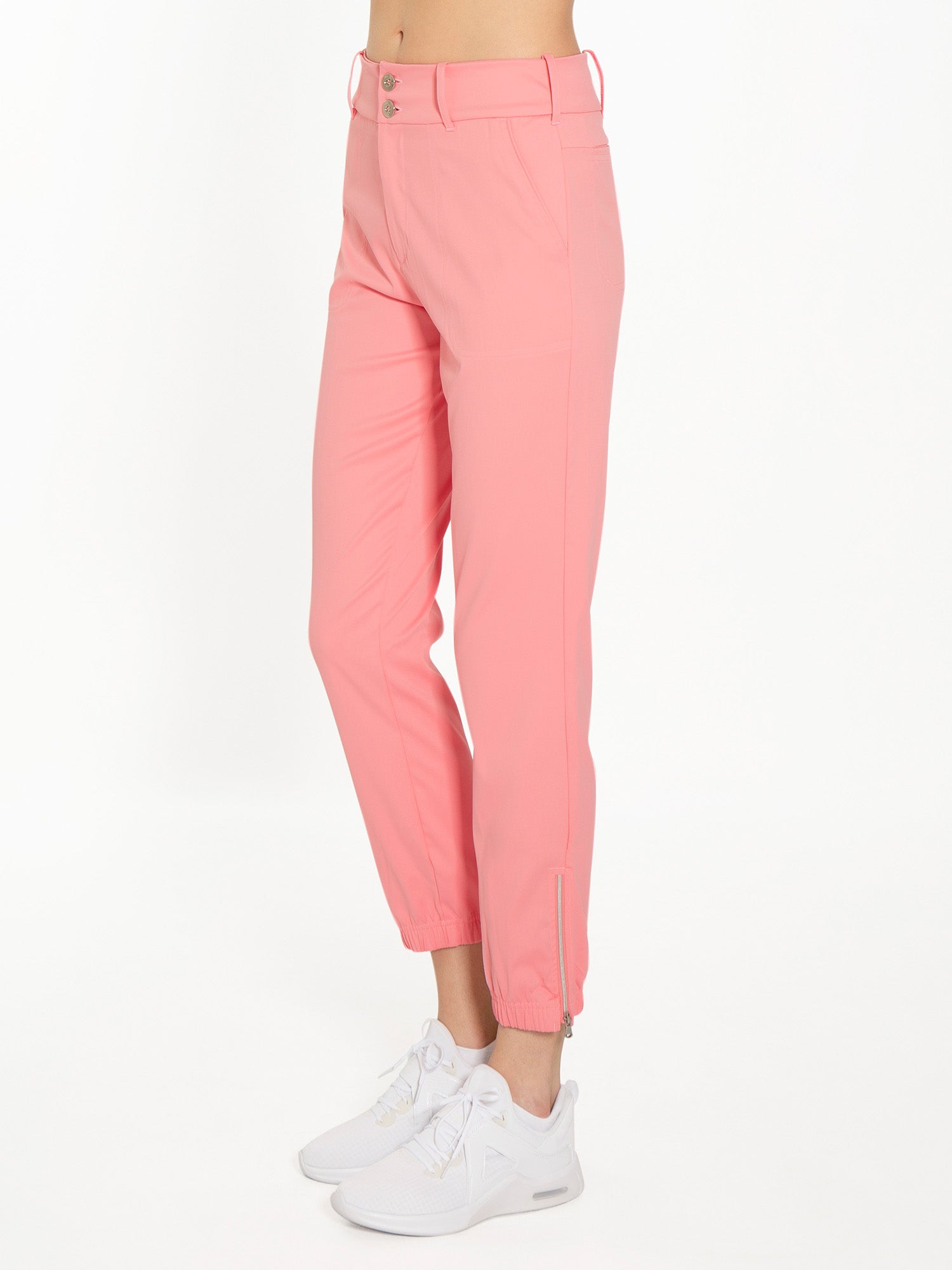 Easy Fit Active Pants - Plumeria