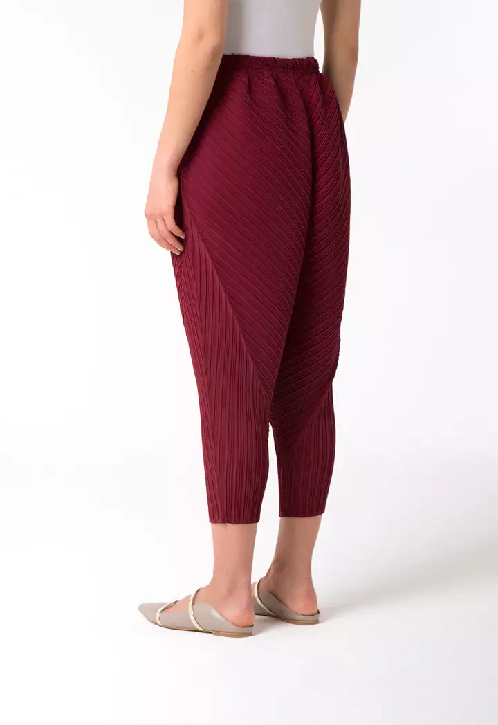 Electric Pleated Harem Pants