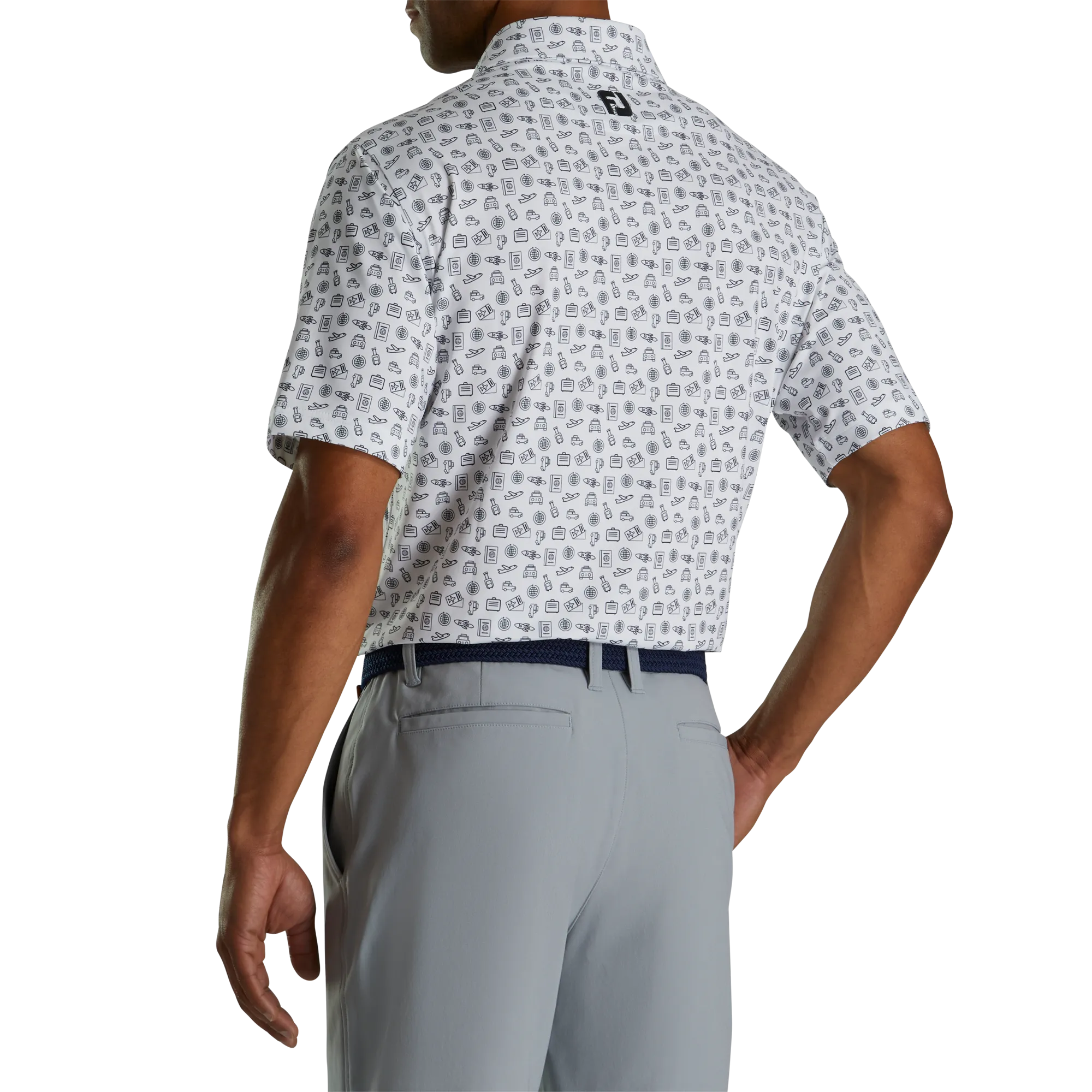 FootJoy '23 Travel Print Polo