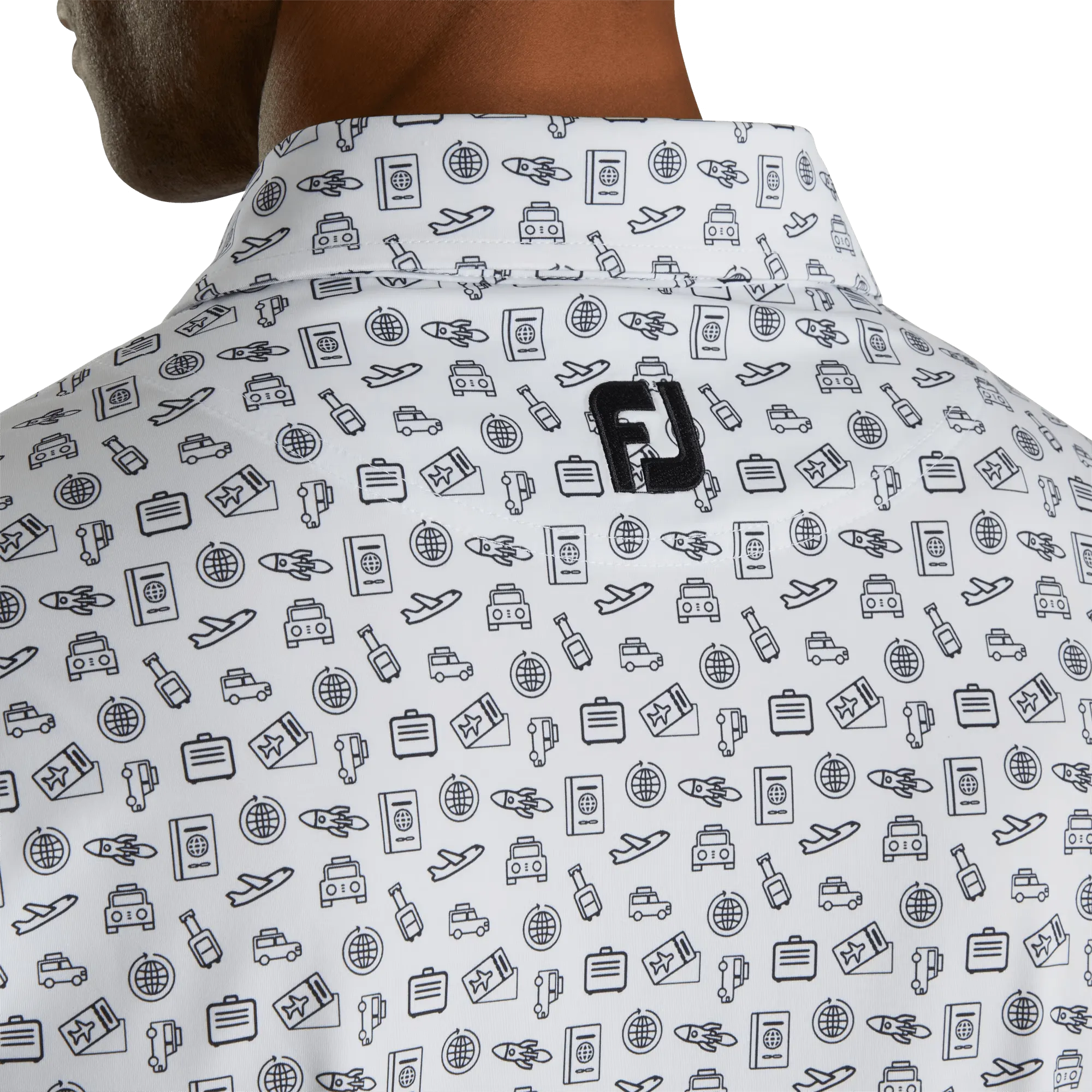 FootJoy '23 Travel Print Polo