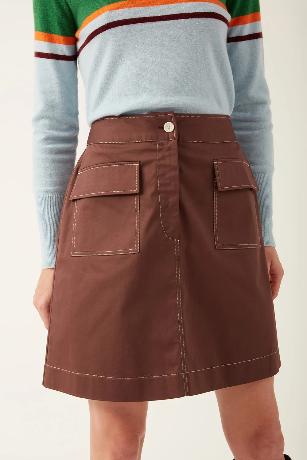 Francis Skirt Maroon