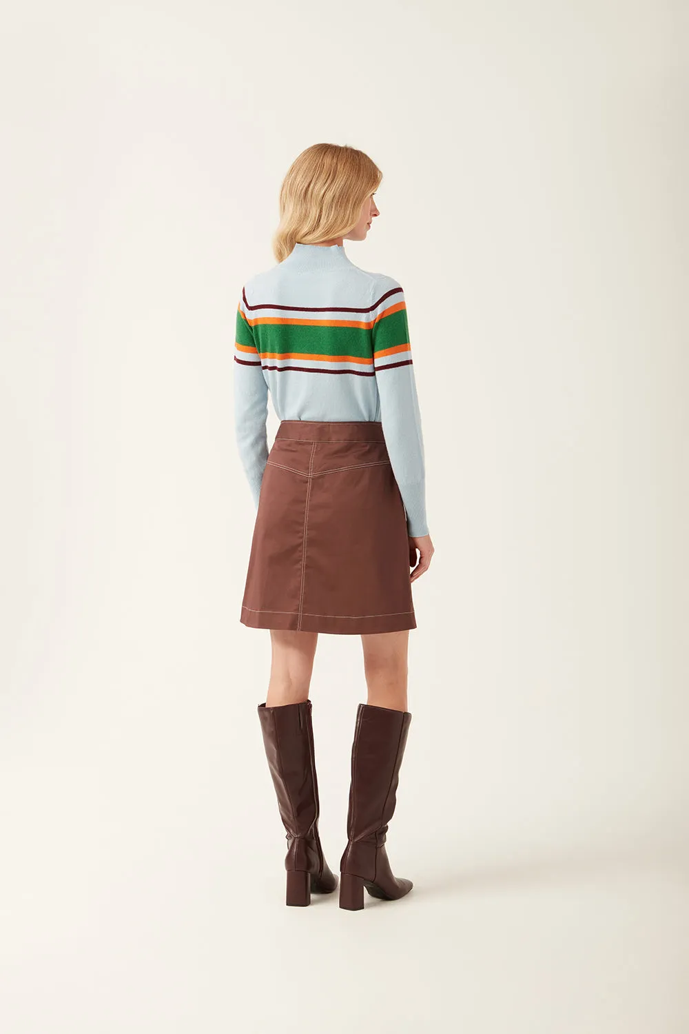 Francis Skirt Maroon