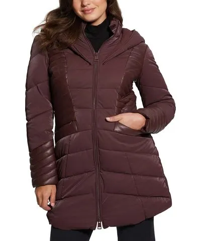 Guess Women's Oxana Hooded Puffer Jacket