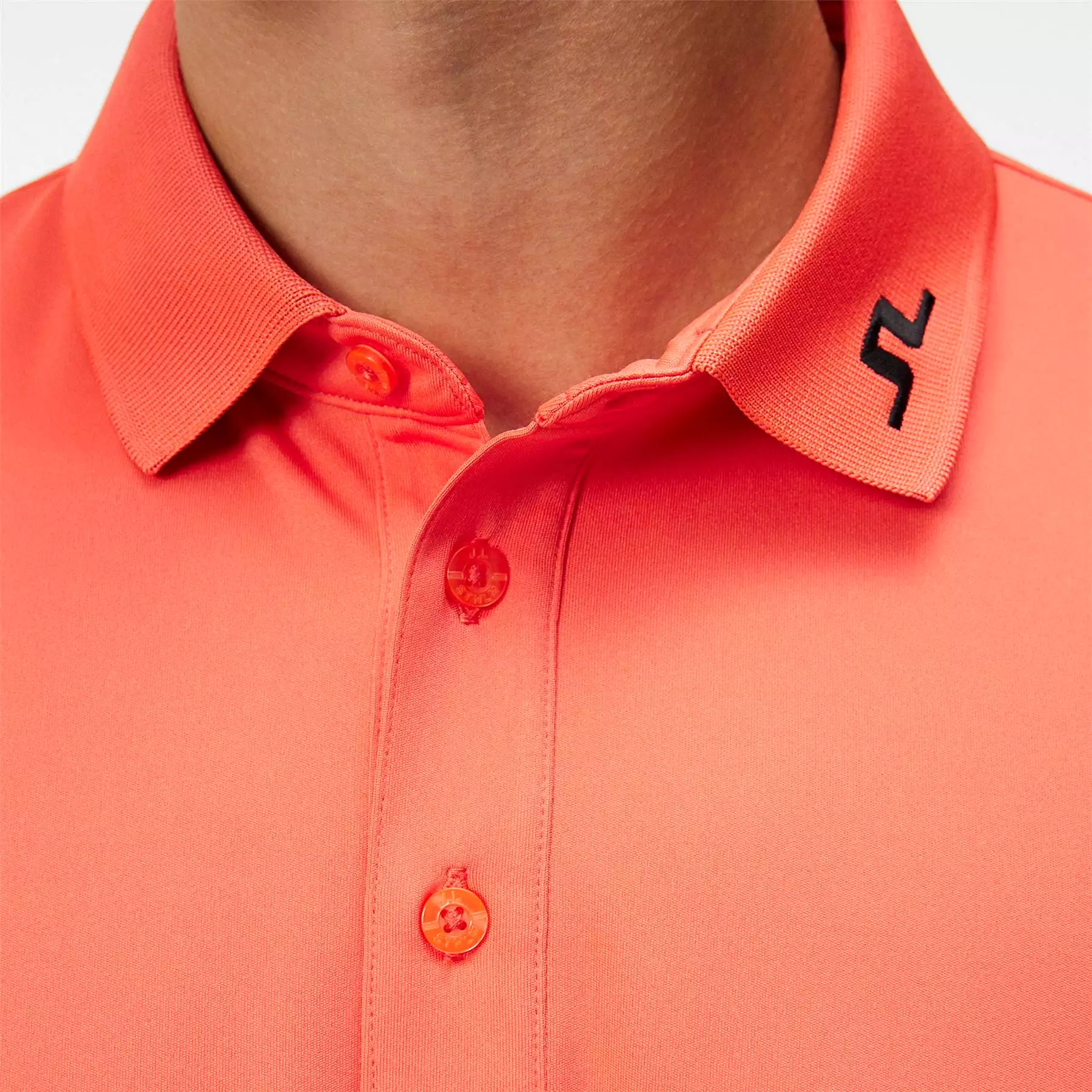 Heath TX Jersey Regular Fit Polo Hot Coral - W23