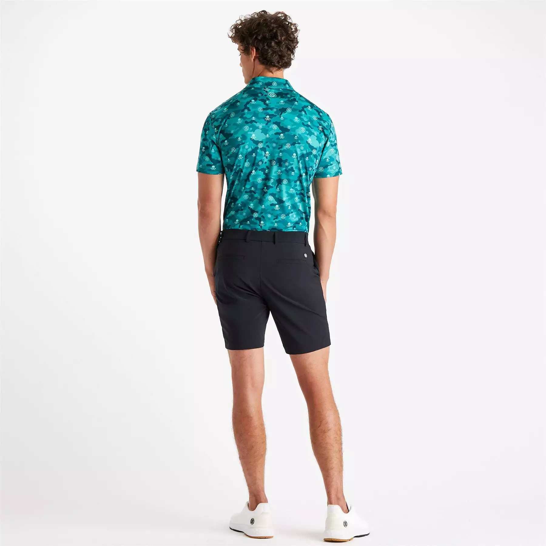 Icon Camo Tech Jersey Slim Fit Polo Lotus - SS23