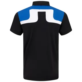 Jeff Regular Fit TX Jersey Tour Polo Black - SS24