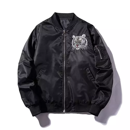 Jungle Tiger Bomber Jacket