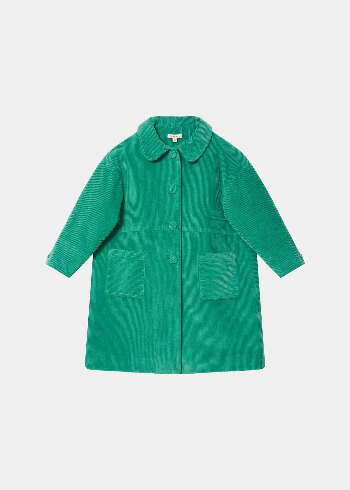 Kids Caramel Chee Coat - Sea Green