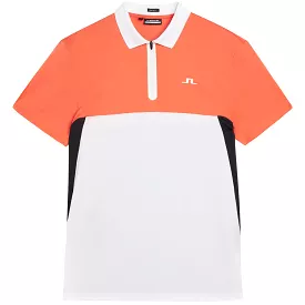 Kohen TX Jersey Regular Fit Polo Hot Coral - W23