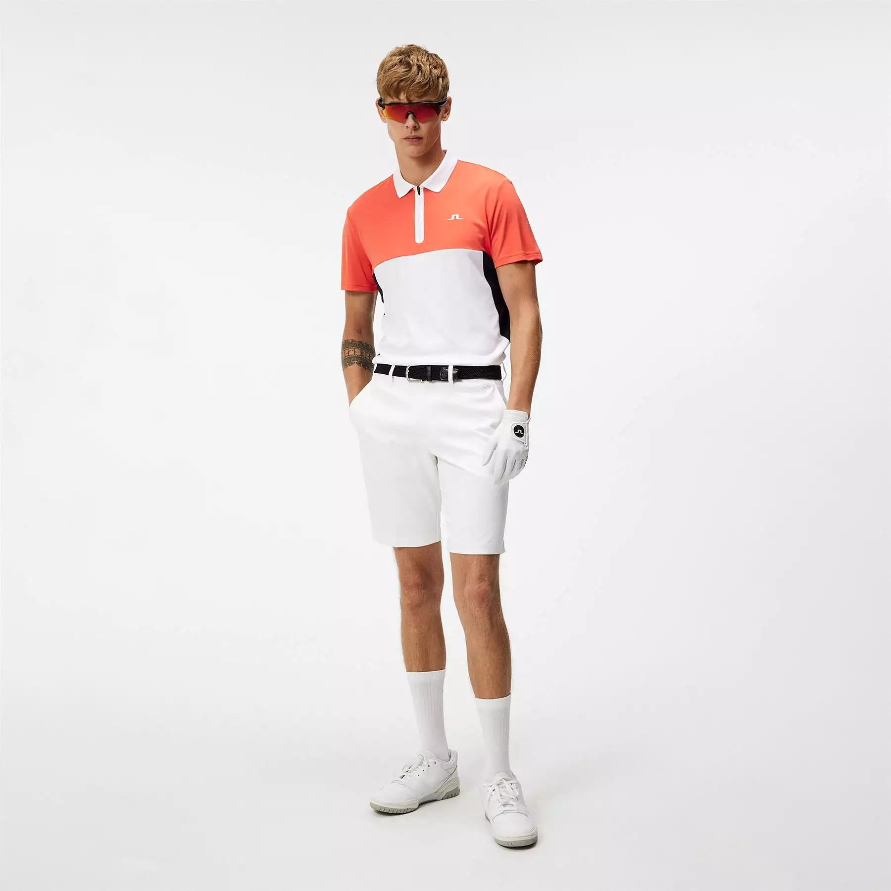 Kohen TX Jersey Regular Fit Polo Hot Coral - W23