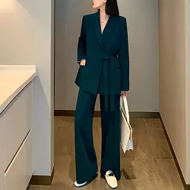 Korean Style Women Pantsuit