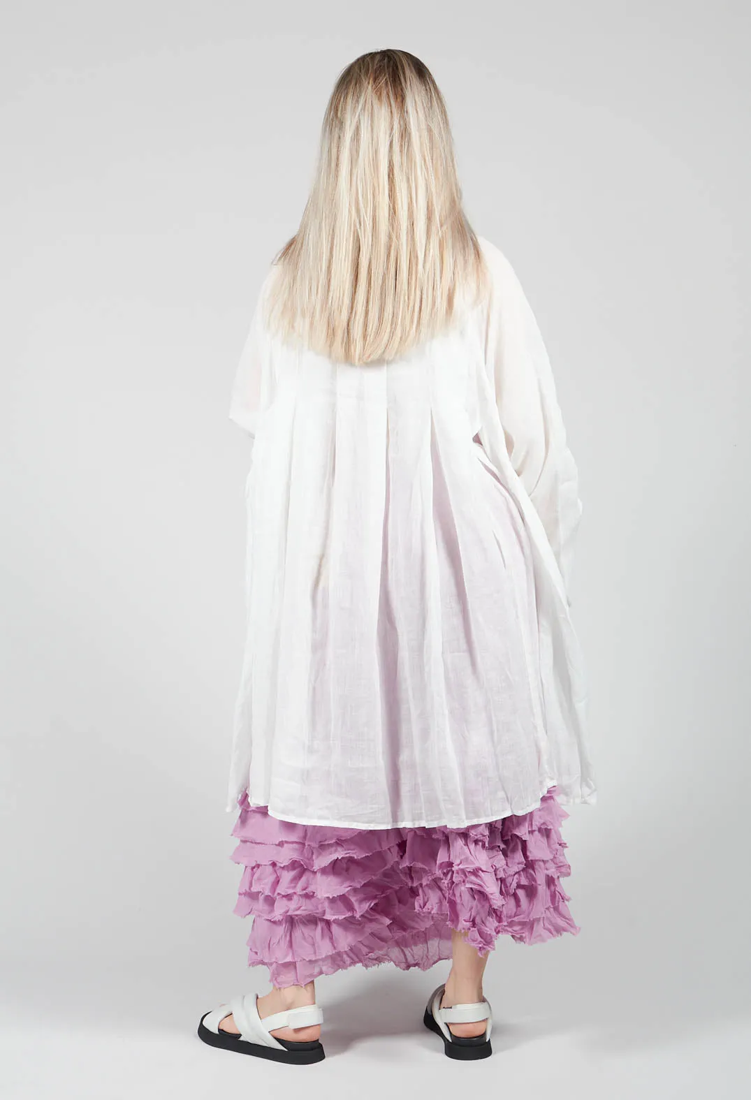 Kunsteh Tunic in Schnee White