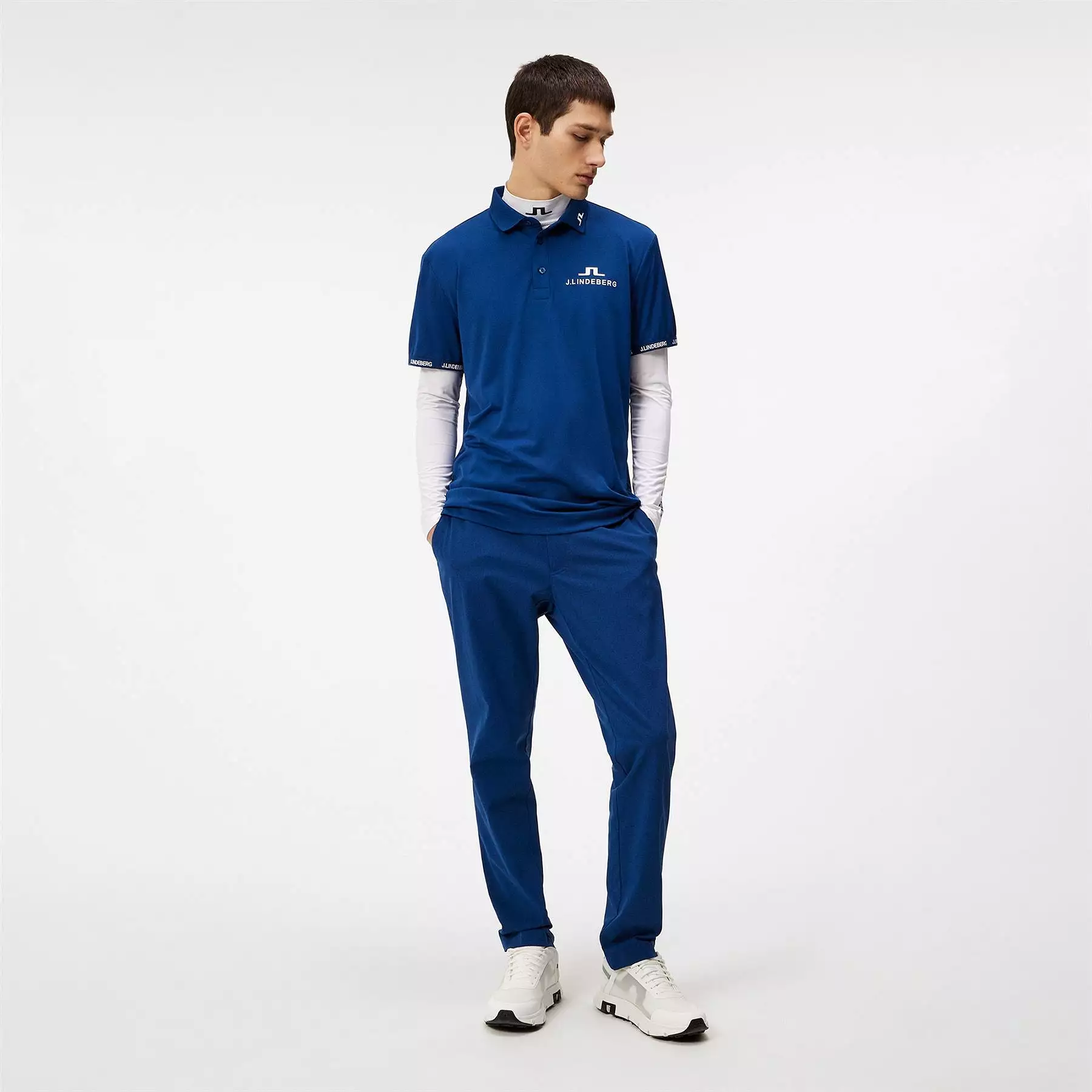 KV Regular Fit TX Jersey Tour Polo Estate Blue - SS24