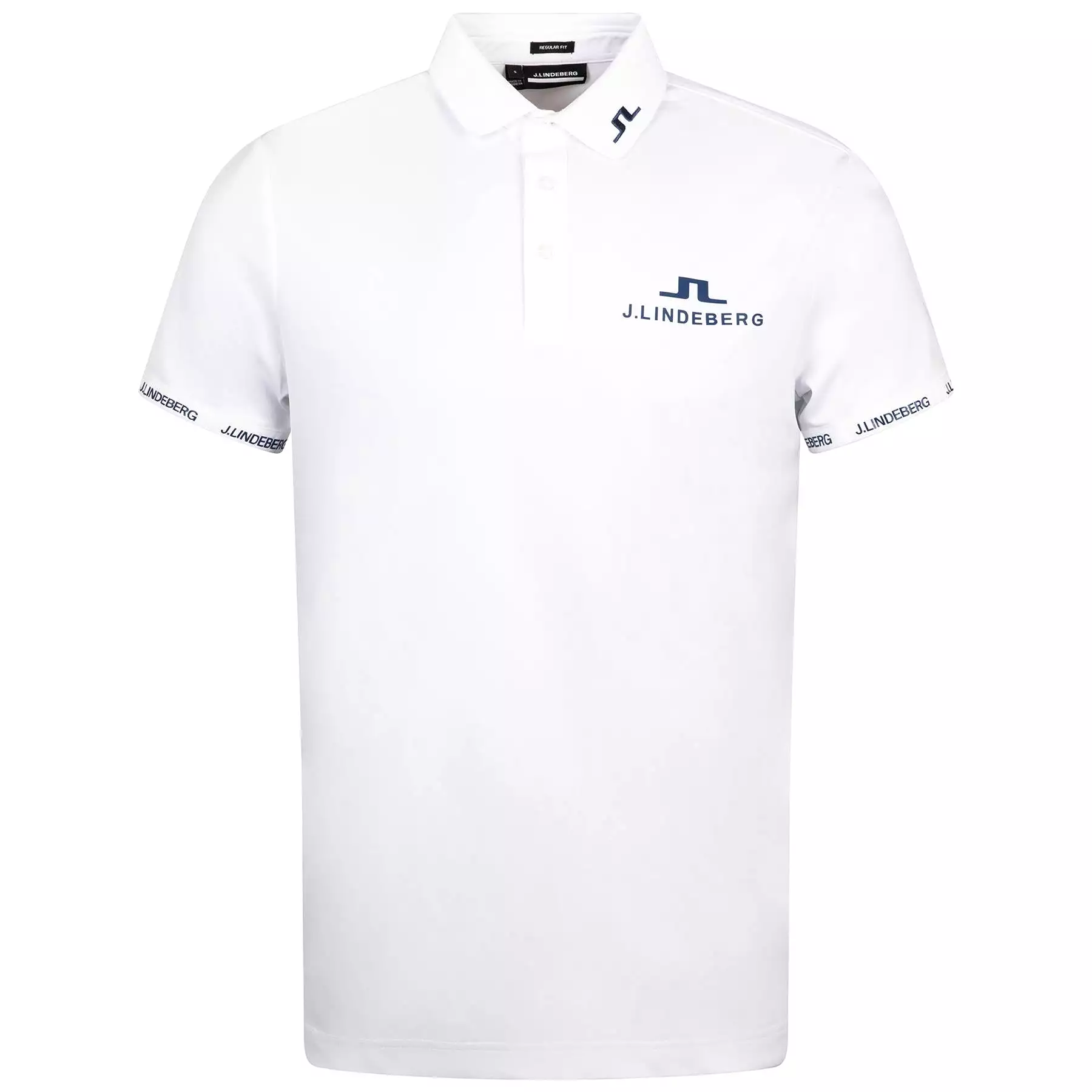 KV Regular Fit TX Jersey Tour Polo White - SS24