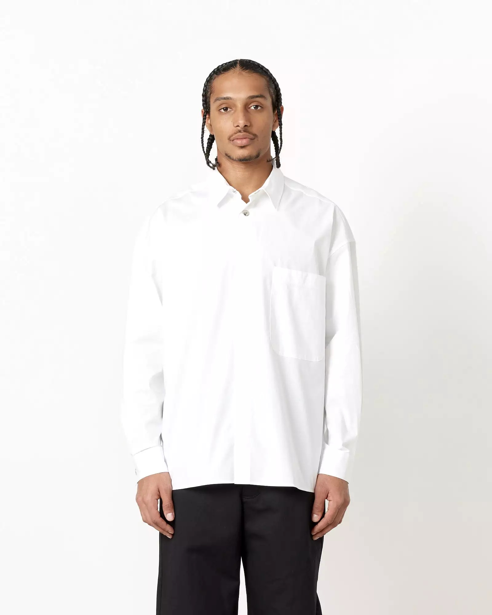 La Chemise Manches Longue Shirt in White