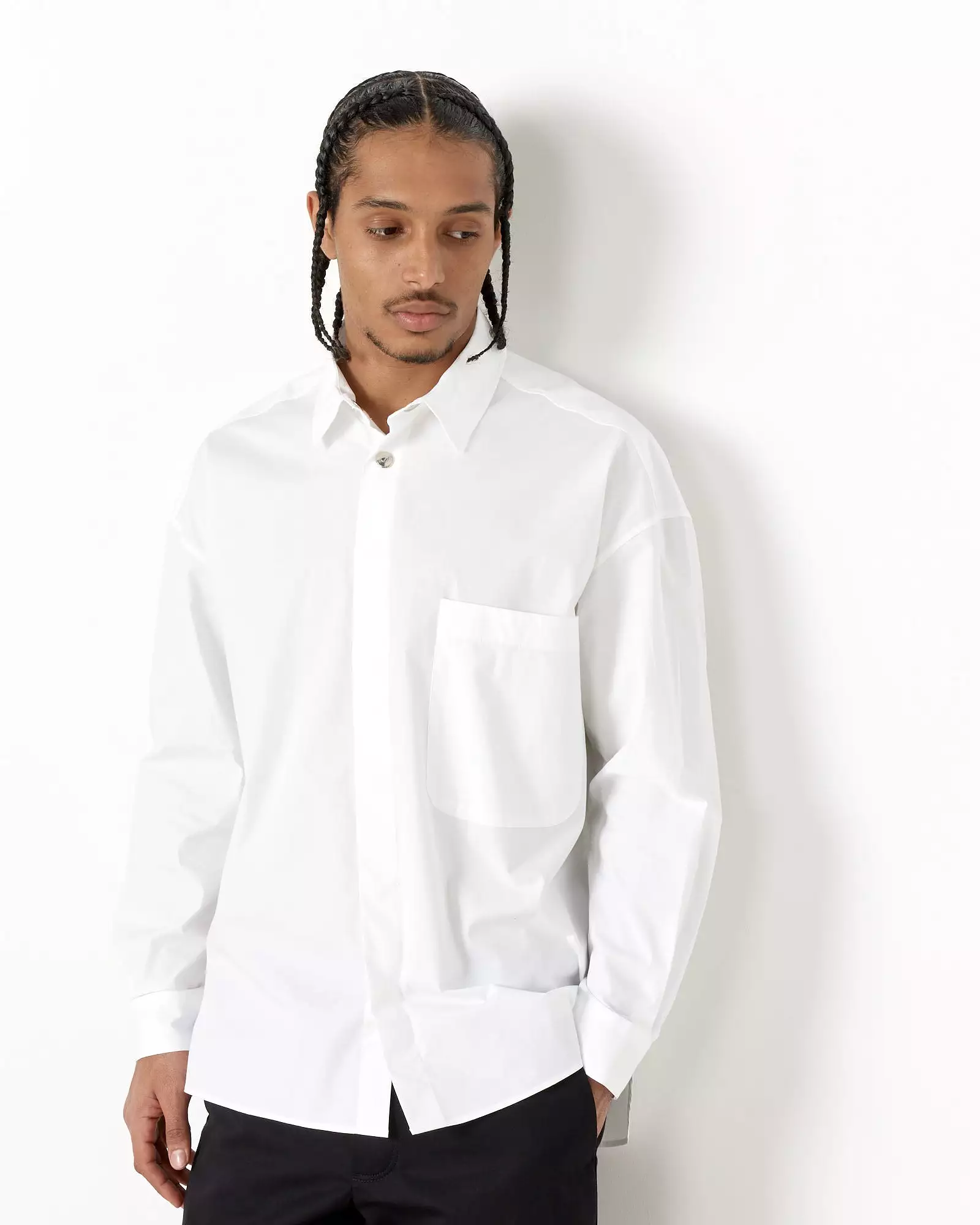 La Chemise Manches Longue Shirt in White