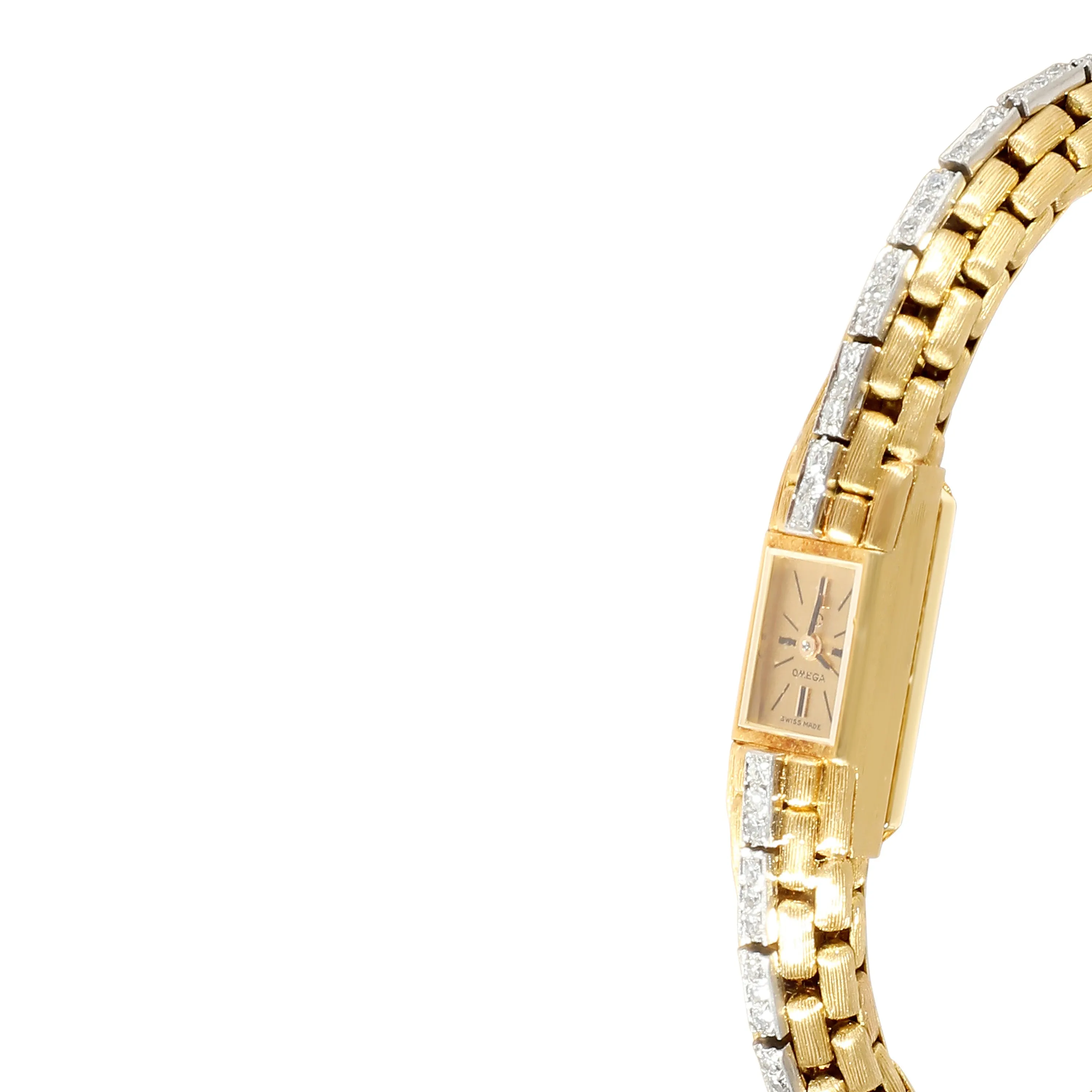 Ladies Vintage Dress Watch in 18K Yellow Gold