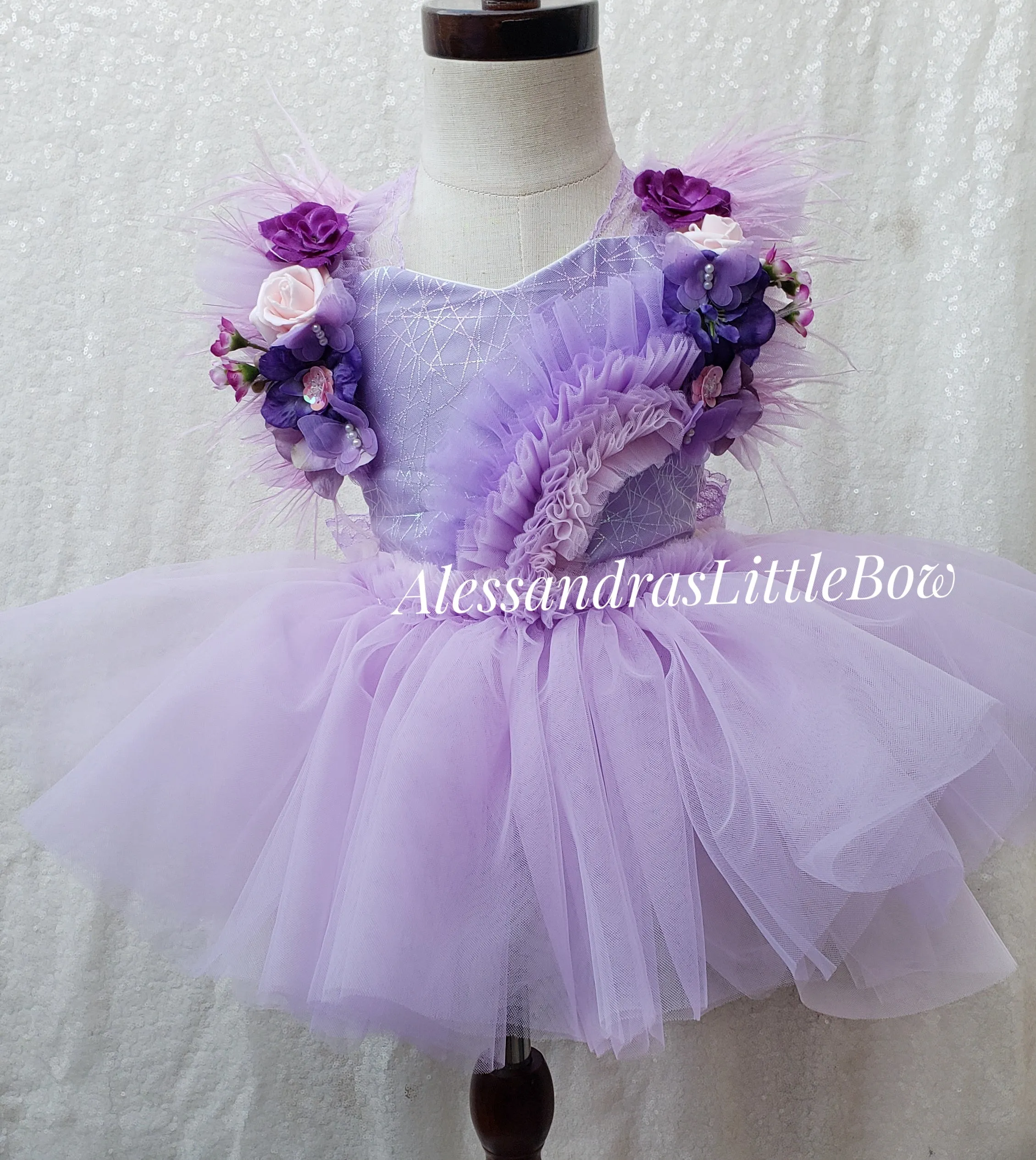 Lavender Rainbow Dreams Deluxe romper