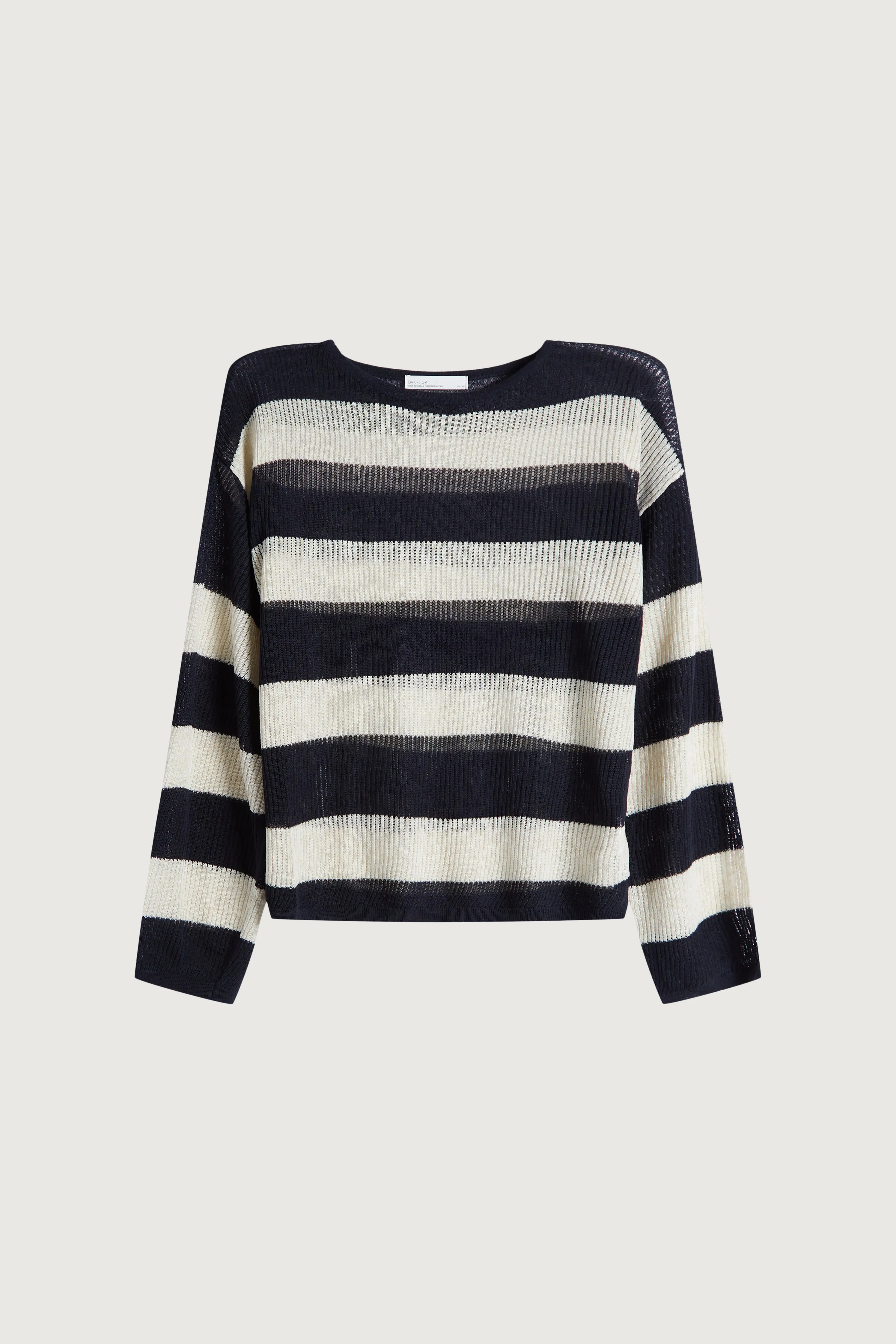 LIGHT SWEATER WITH STRIPES