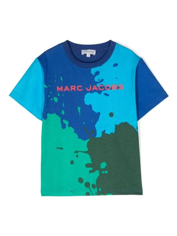 Marc Jacobs T-Shirt Splash Of Colour Blue